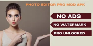 Photo Editor MOD APK Features list