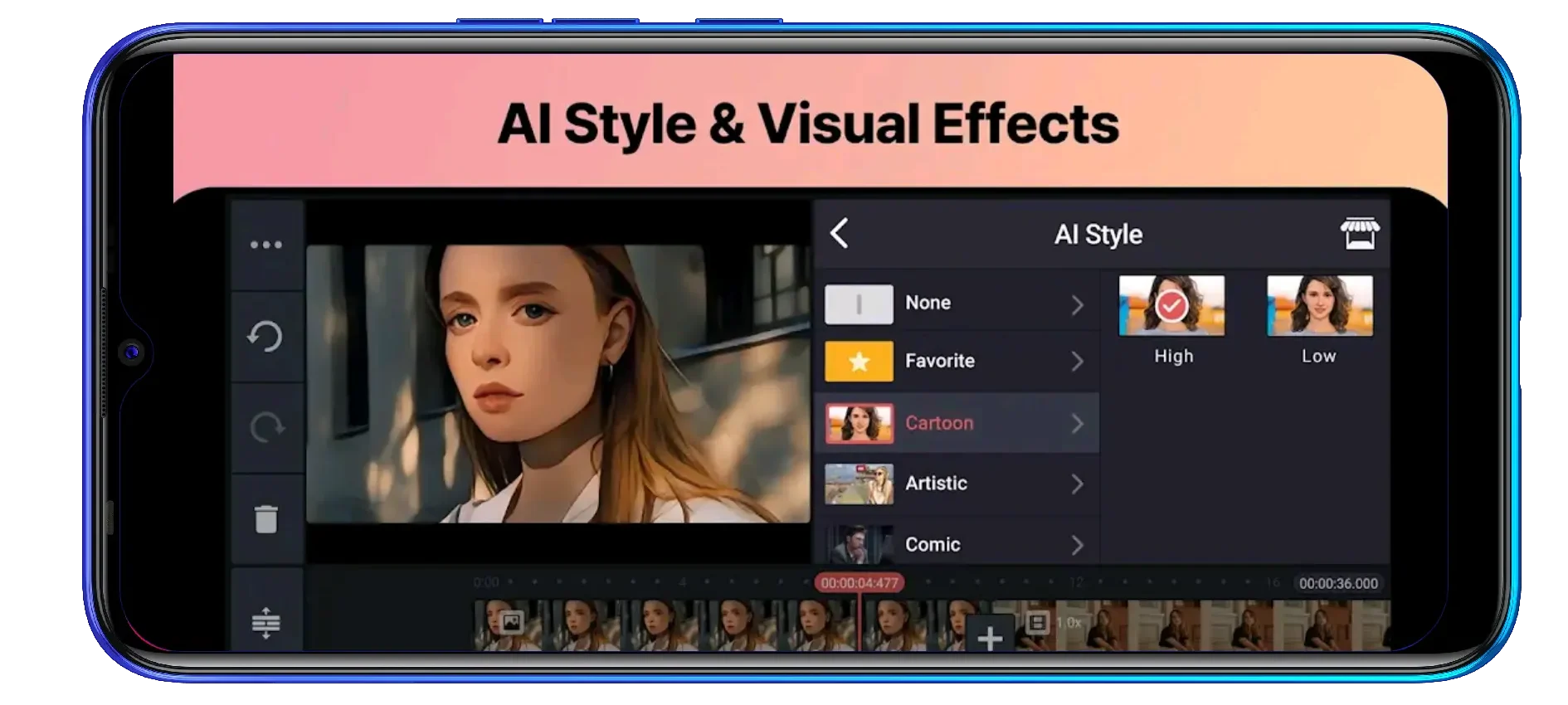 kineMaster MOD APK special effects and filters