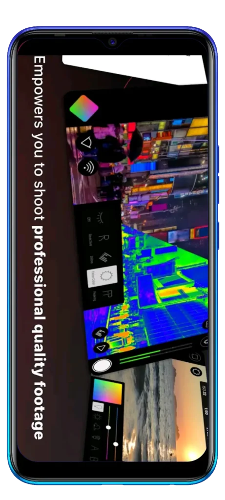Real time camera tools in Filmic Pro APK